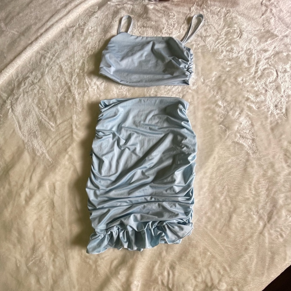 Spandex two piece set